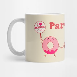 Donut Party Time Mug